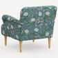 Rifle Paper Co Crafted by Cloth and Company Bristol Chair in Peonies Emerald, , large
