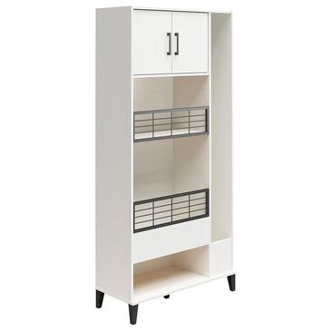 DHP Amplus Sports Storage Cabinet in White, , large