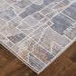 Feizy Francisco 9" x 12" Blue and Multicolor Area Rug, , large