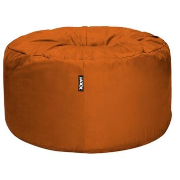 Jaxx 4" Round Bean Bag with Removable Cover in Mandarin, , large