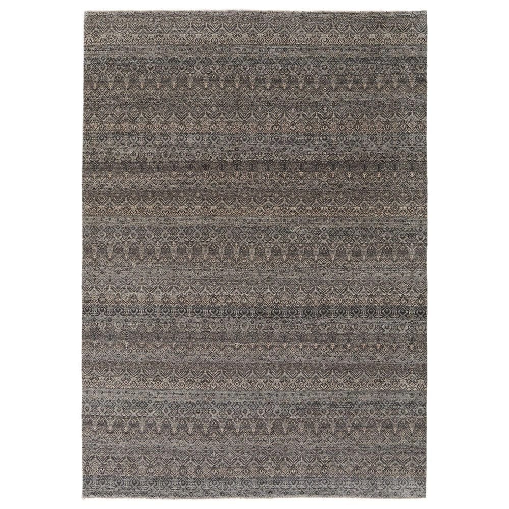 Feizy Rugs Dakota 5"6" x 8"6" Charcoal and Multicolor Area Rug, , large