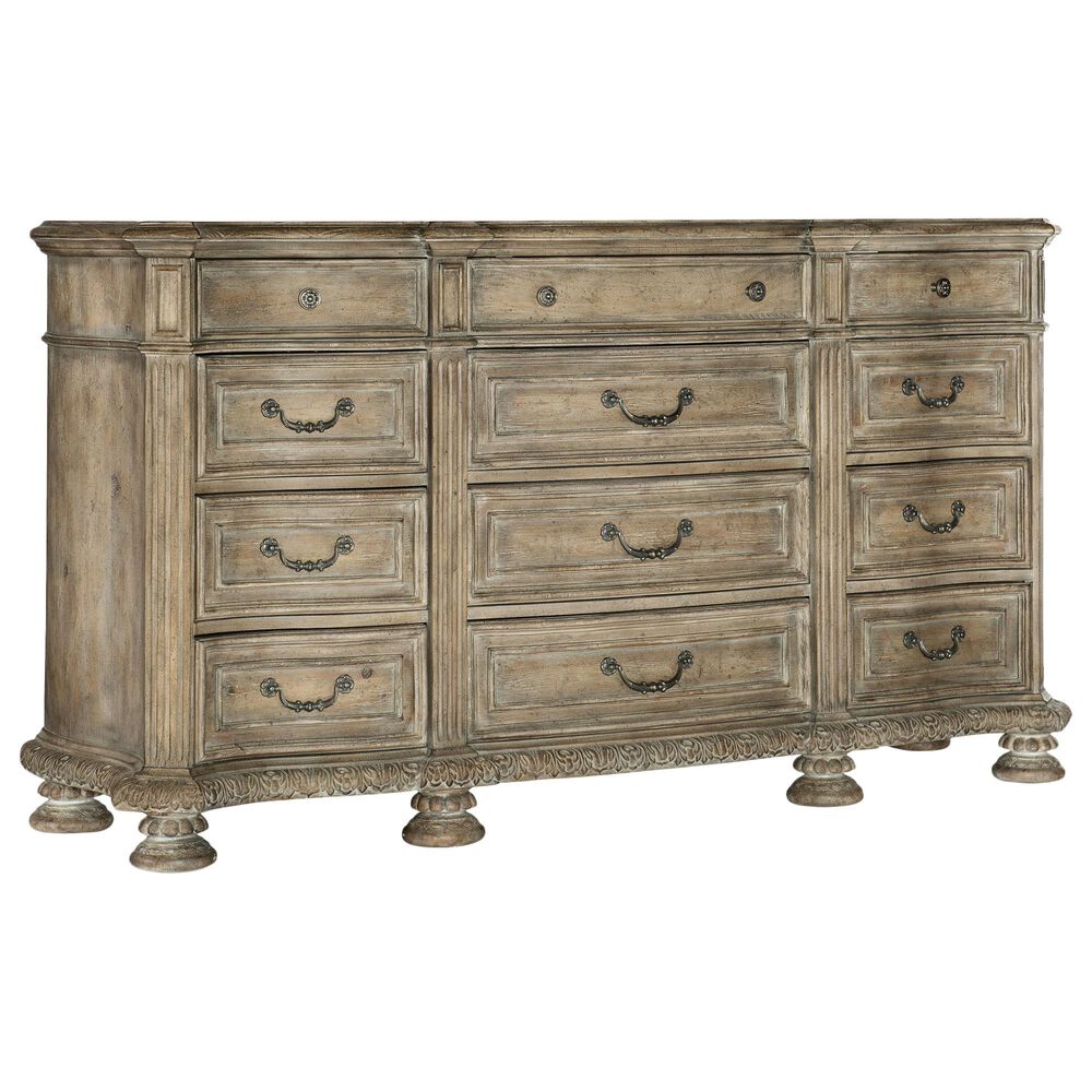 Hooker Furniture Castella 12 Drawer Dresser in Antique Slate, , large