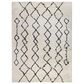 Amer Rugs Aspen 2"2" x 10" Cream and Gray Runner, , large