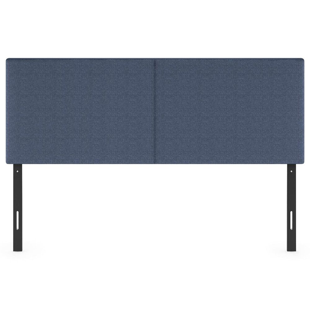 HOMLUX Roanne Queen Upholstered Headboard in Denim, , large