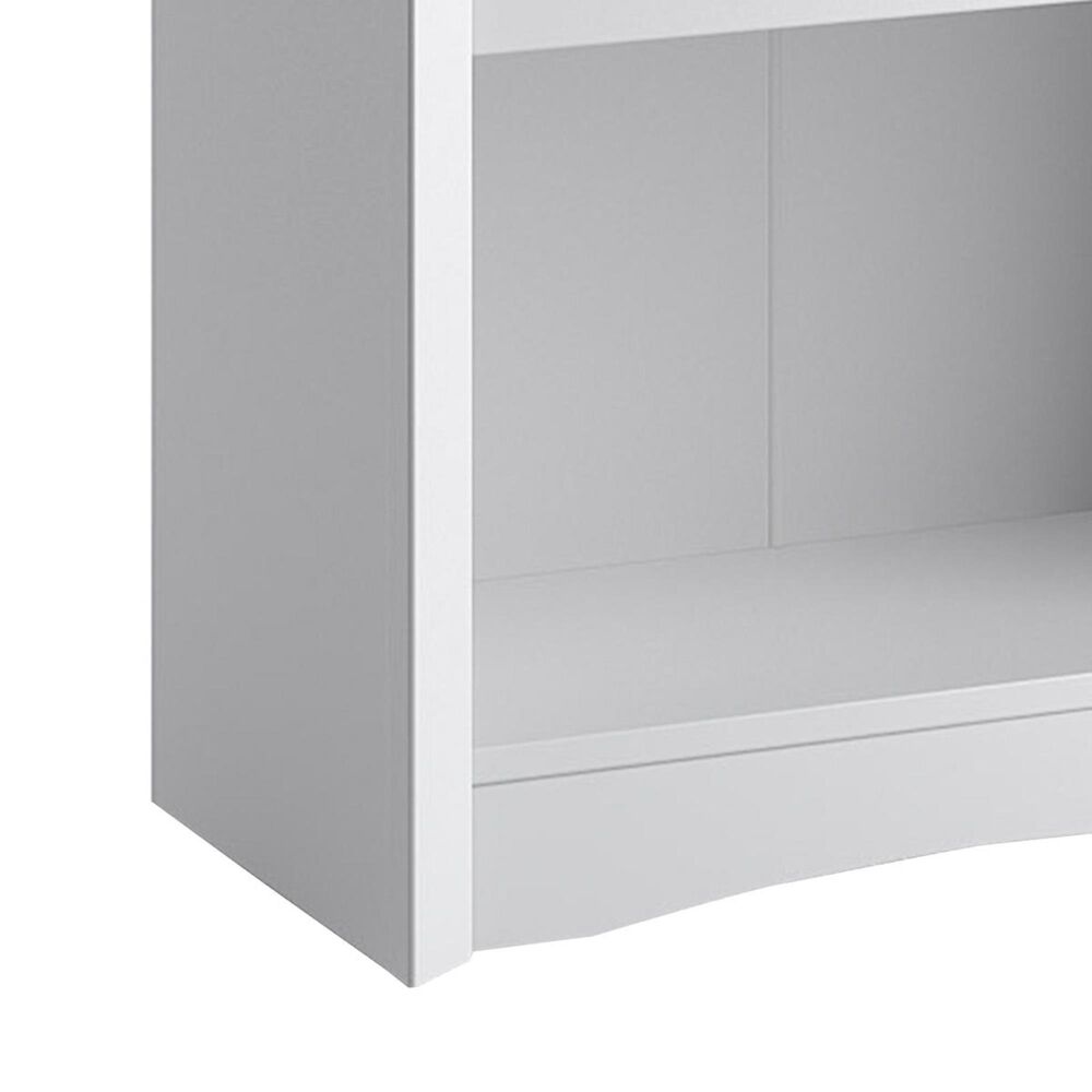 CorLiving Quadra 71&quot; Tall Bookcase in White, , large