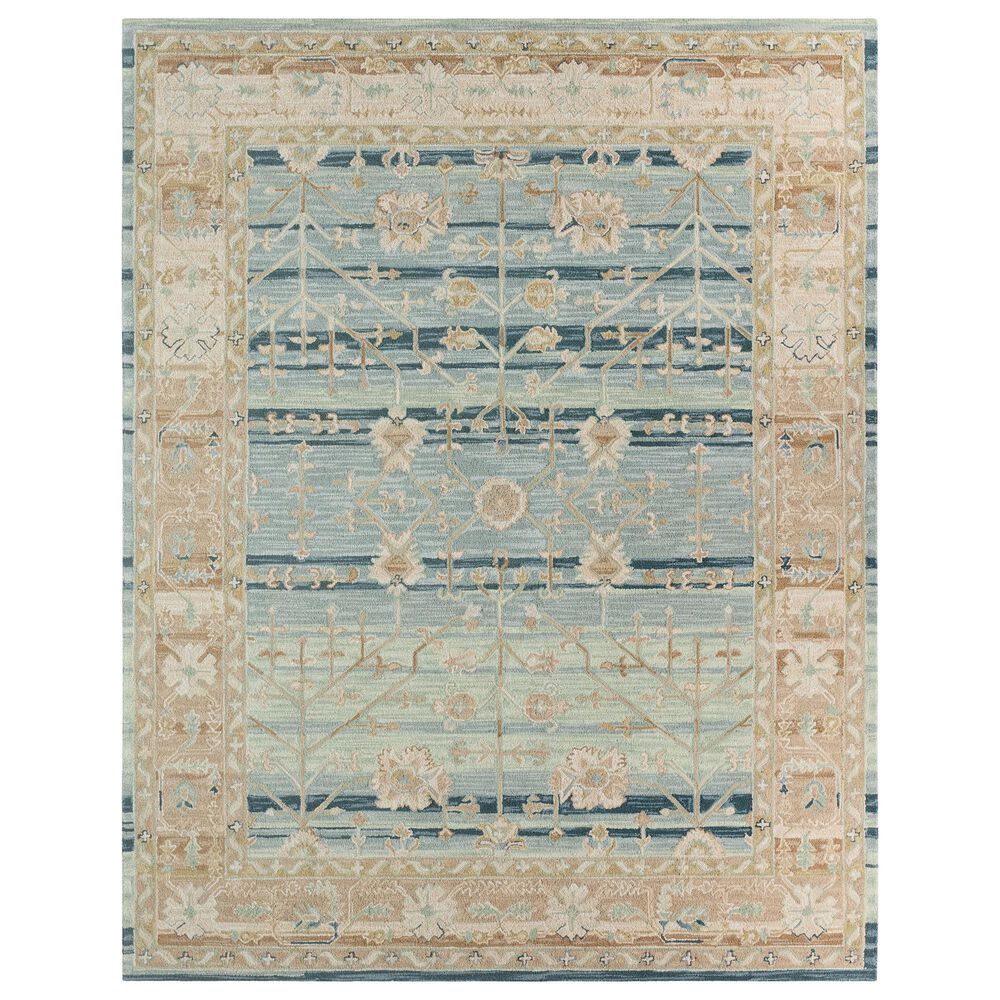 Jaipur Cardamom Jensine Blue 5" x 8" Area Rug, , large