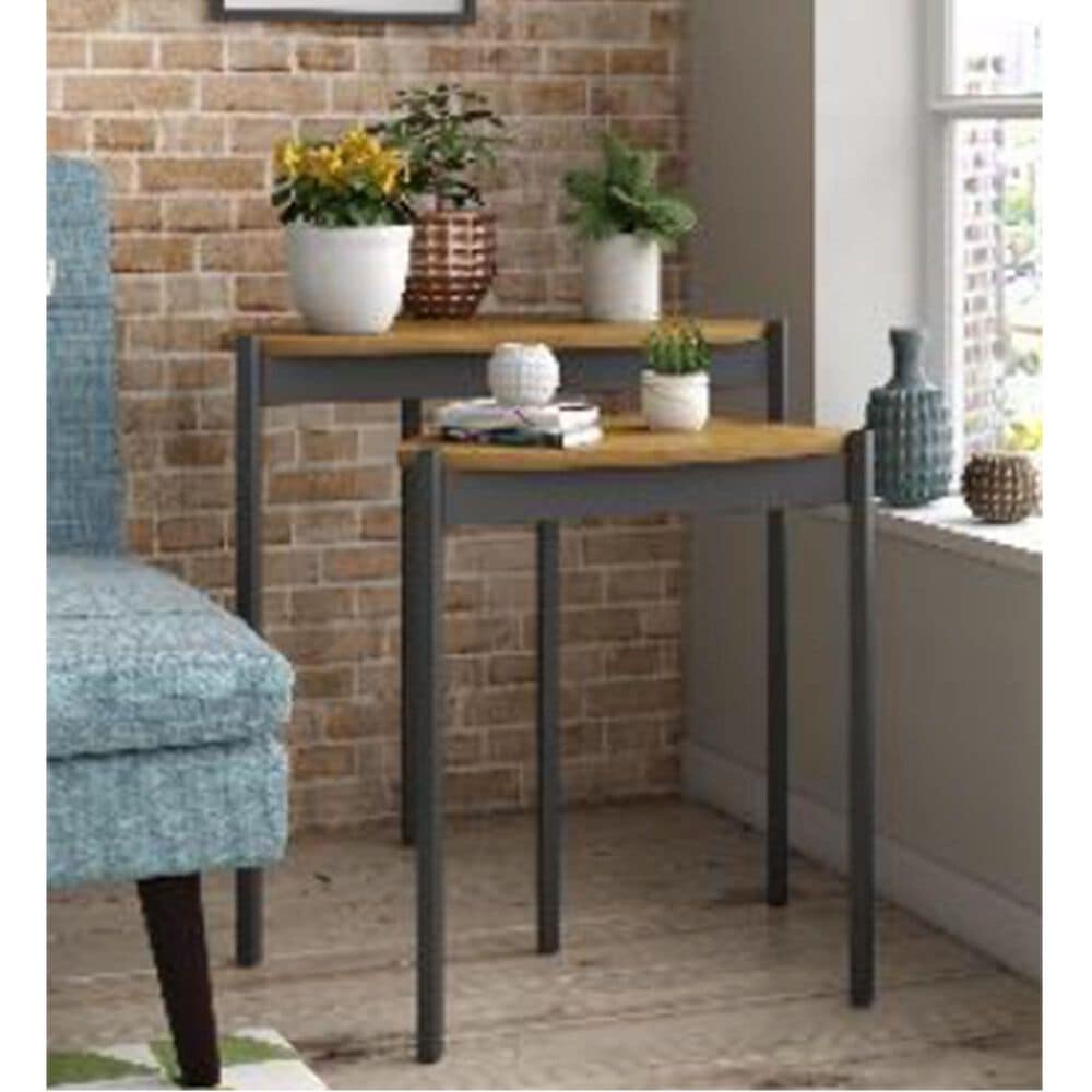 DHP Talluilah Nesting Tables in Walnut, , large