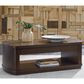 Ashley Korestone Lift Top Cocktail Table in Dark Brown, , large