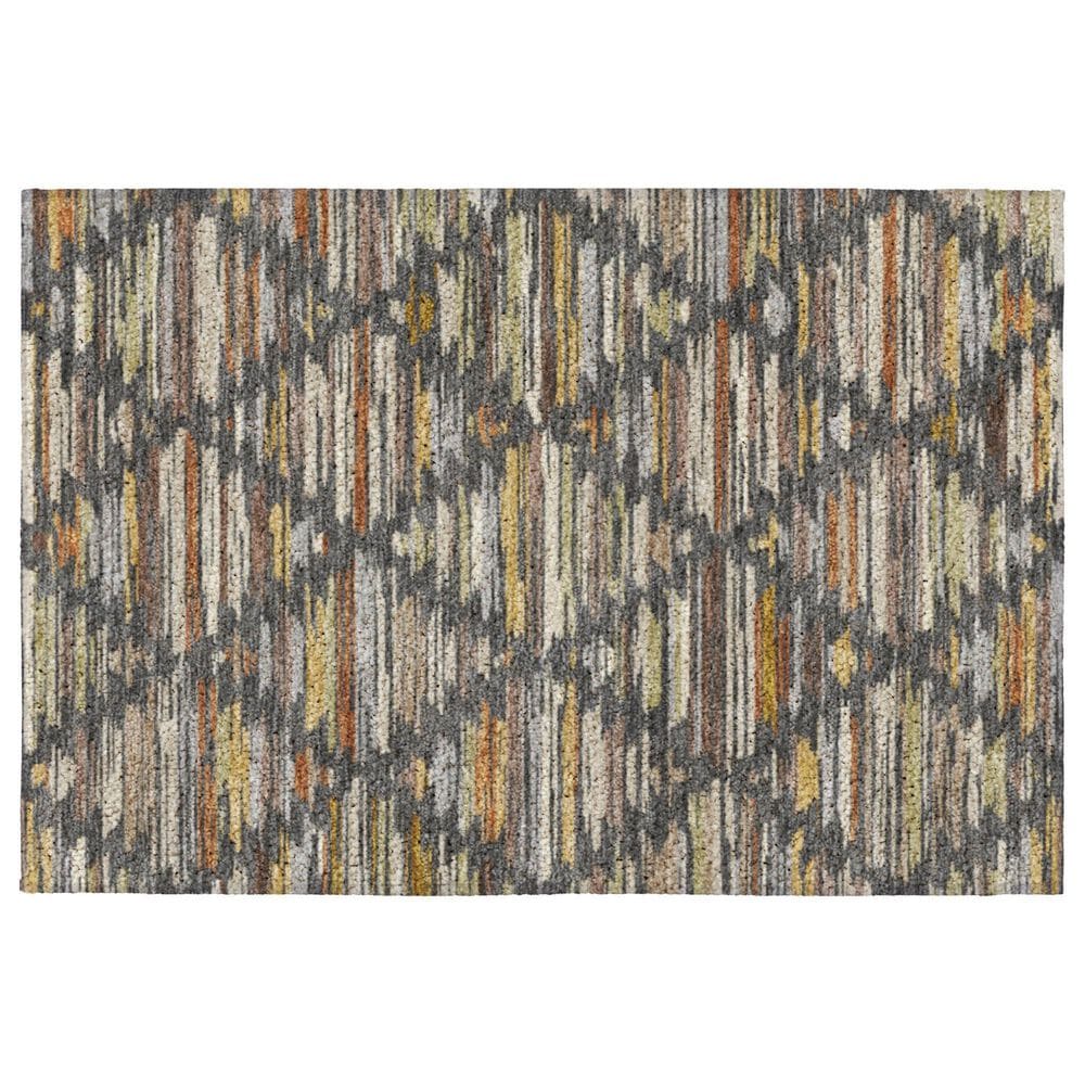 Dalyn Rug Company Kenner Charcoal 1"8" x 2"6" Area Rug, , large
