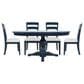 Waltham Westport 5-Piece Round Dining Set in Navy, , large