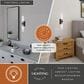 Vaxcel Bari 2-Light Wall Sconce in Matte Black, , large