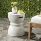 Safavieh Haruki Concrete Accent Table in Ivory, , large