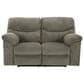 Ashley Alphons Manual Reclining Loveseat in Putty, , large