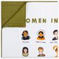 New Haus Women In History Muslin Quilt in White, , large