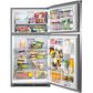 Maytag 21 Cu. Ft. 33-Inch Wide Top Freezer Refrigerator with EvenAir Cooling Tower Stainless Steel, , large