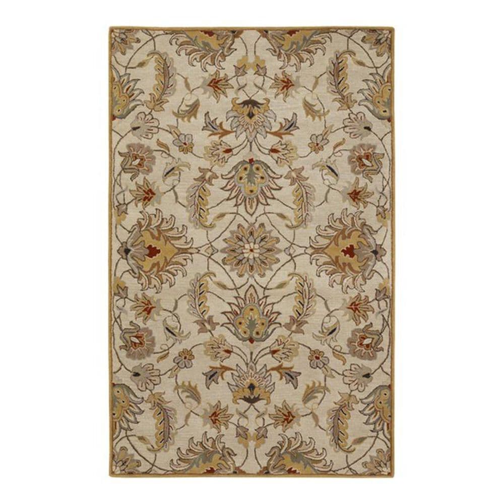 Surya Caesar CAE-1029 7"6" x 9"6" Beige/Burgundy Area Ru, , large