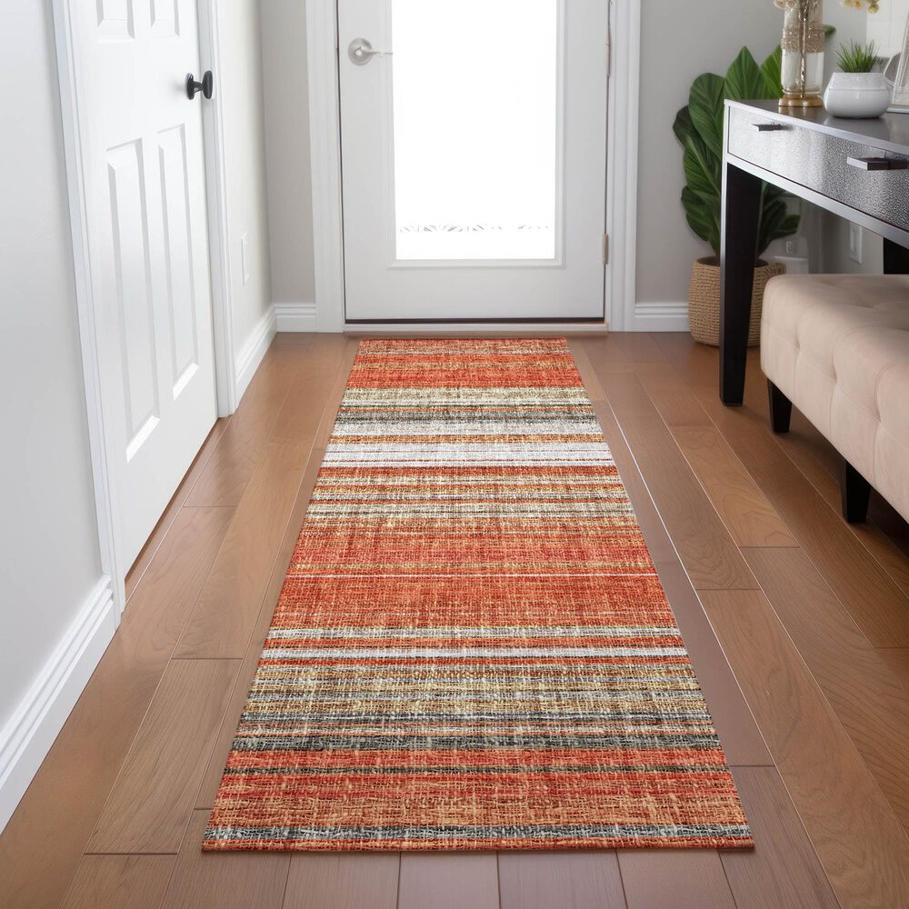 Dalyn Rug Company Portico PO2 Coral 2&#39;3&quot; x 7&#39;6&quot; Runner, , large