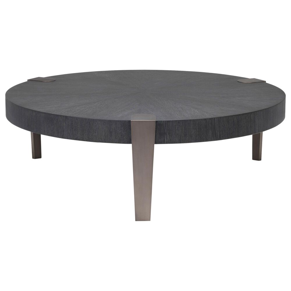 Eichholtz Oxnard Coffee Table in Medium Bronze and Charcoal Grey, , large