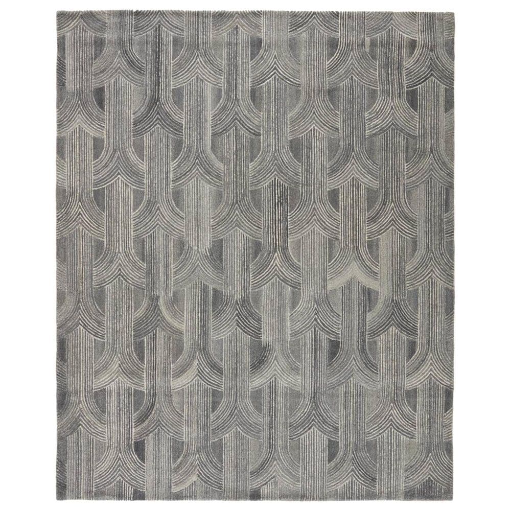 Jaipur Pathways by Verde Home Manhattan 12" x 15" Steeple Gray Area Rug, , large