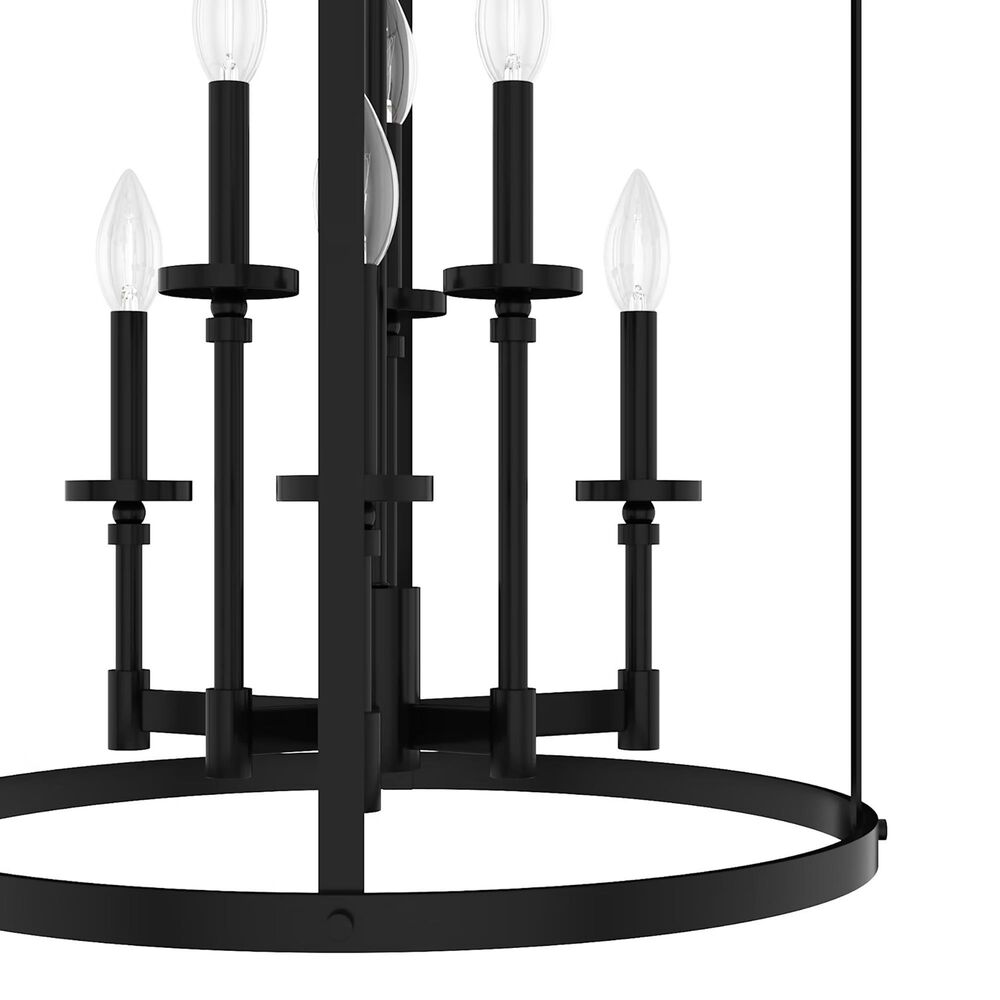 Hunter Briargrove Large Foyer Light in Matte Black, , large
