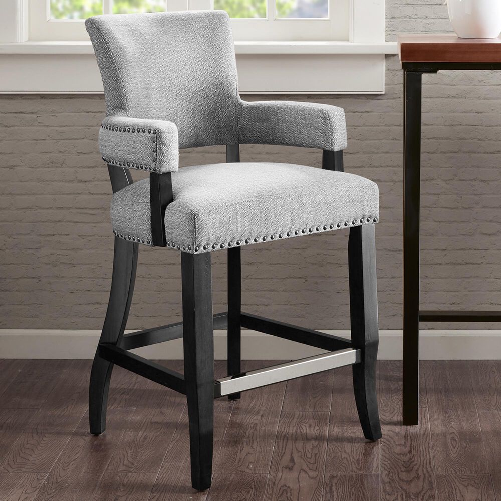 Hampton Park Dawson 26" Counter Stool in Grey, , large