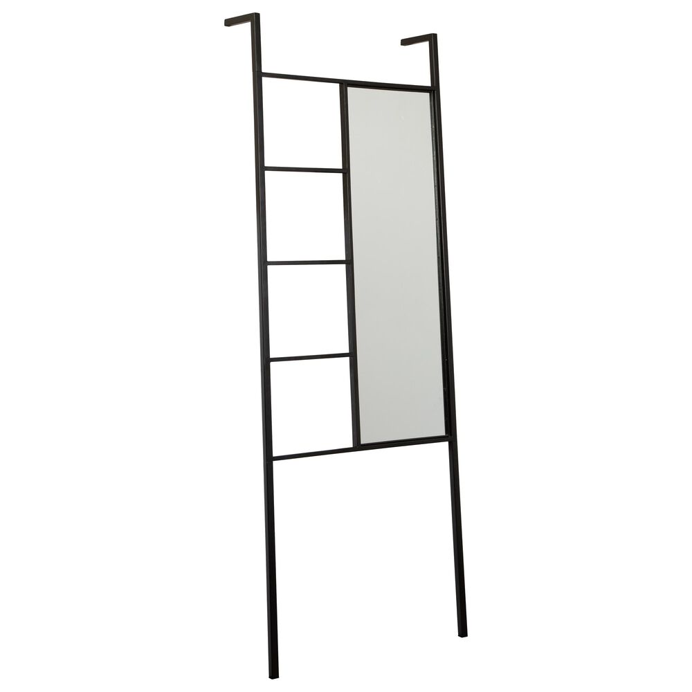 Signature Design by Ashley Denice Floor Mirror in Black, , large