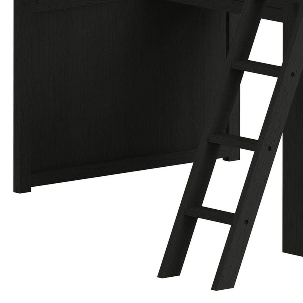 Mayberry Hill Ridgemont Loft Bunk Bed in Black, , large