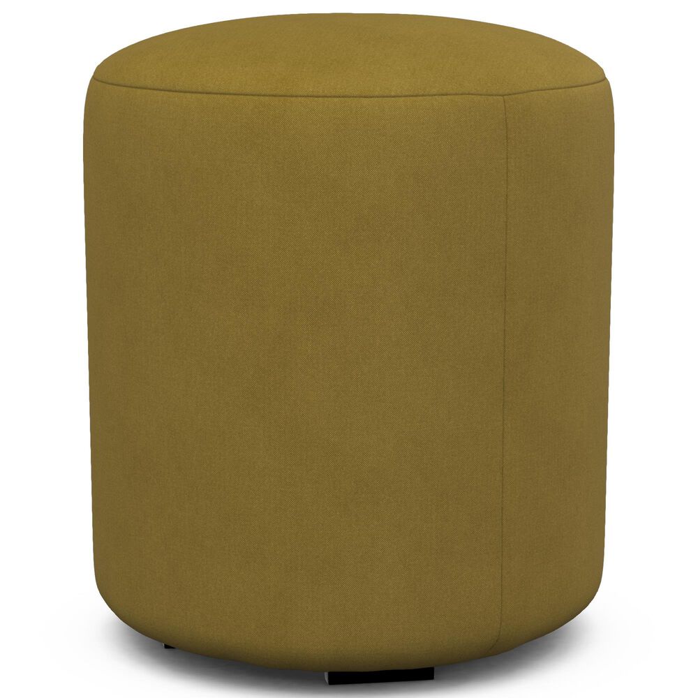Flexsteel Pouf Fabric Ottoman in Lichen, , large
