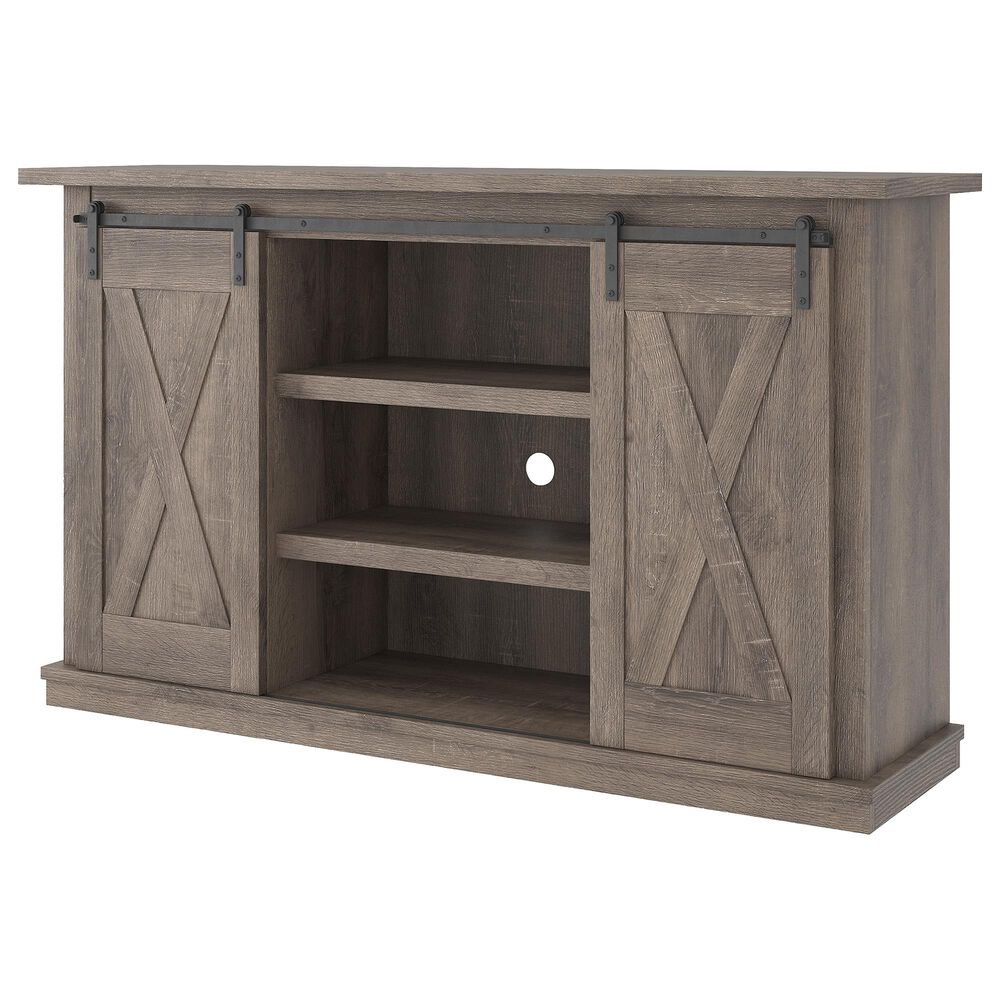 Ashley Arlenbry Medium 54&quot; TV Stand in Weathered Oak, , large