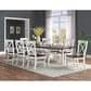 Emerald Home Furnishings Mountain Retreat Side Chair in Dark Mocha and Antique White (Set of 2), , large