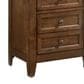 Hawthorne Furniture San Mateo Queen Storage Bed with Two Nightstands in Tuscan, , large