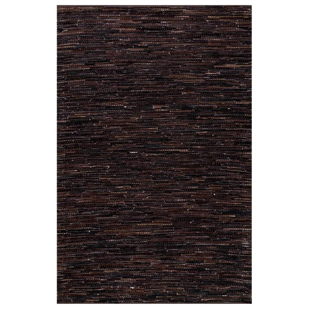 nuLOOM Kodiak MRKD01B 4' x 6' Dark Brown Area Rug, , large