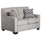 Ashley Mahoney Stationary Loveseat in Pebble, , large