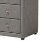Baxton Studio Tessa 3-Drawer Nightstand in Grey, , large