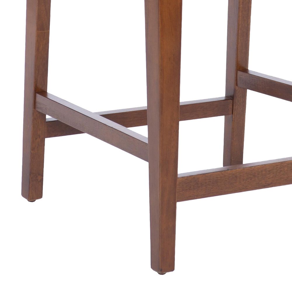 Linon Home Decor Cadence Counter Stool in Brown and Natural (Set of 2), , large