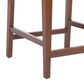 Linon Home Decor Cadence Counter Stool in Brown and Natural (Set of 2), , large