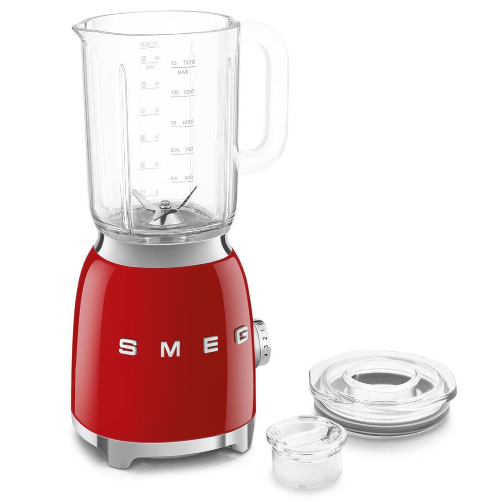SMEG 1.6 Quart Retro Blender in Pastel Red, , large