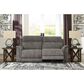 Ashley Next-Gen DuraPella Power Reclining Sofa with Power Headrest in Slate, , large