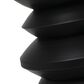 Maple and Jade Art Deco Geometric Accent End Table in Black, , large