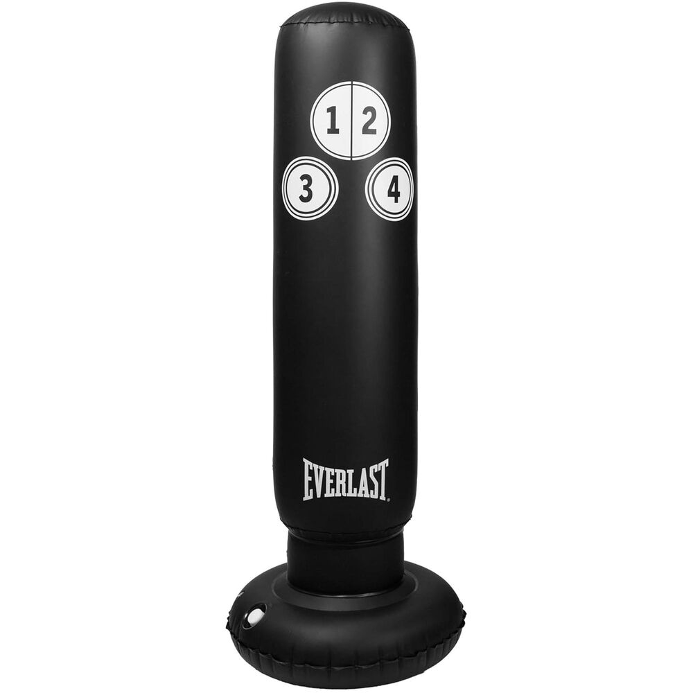 Everlast Inflatable Boxing Bag in Black, , large
