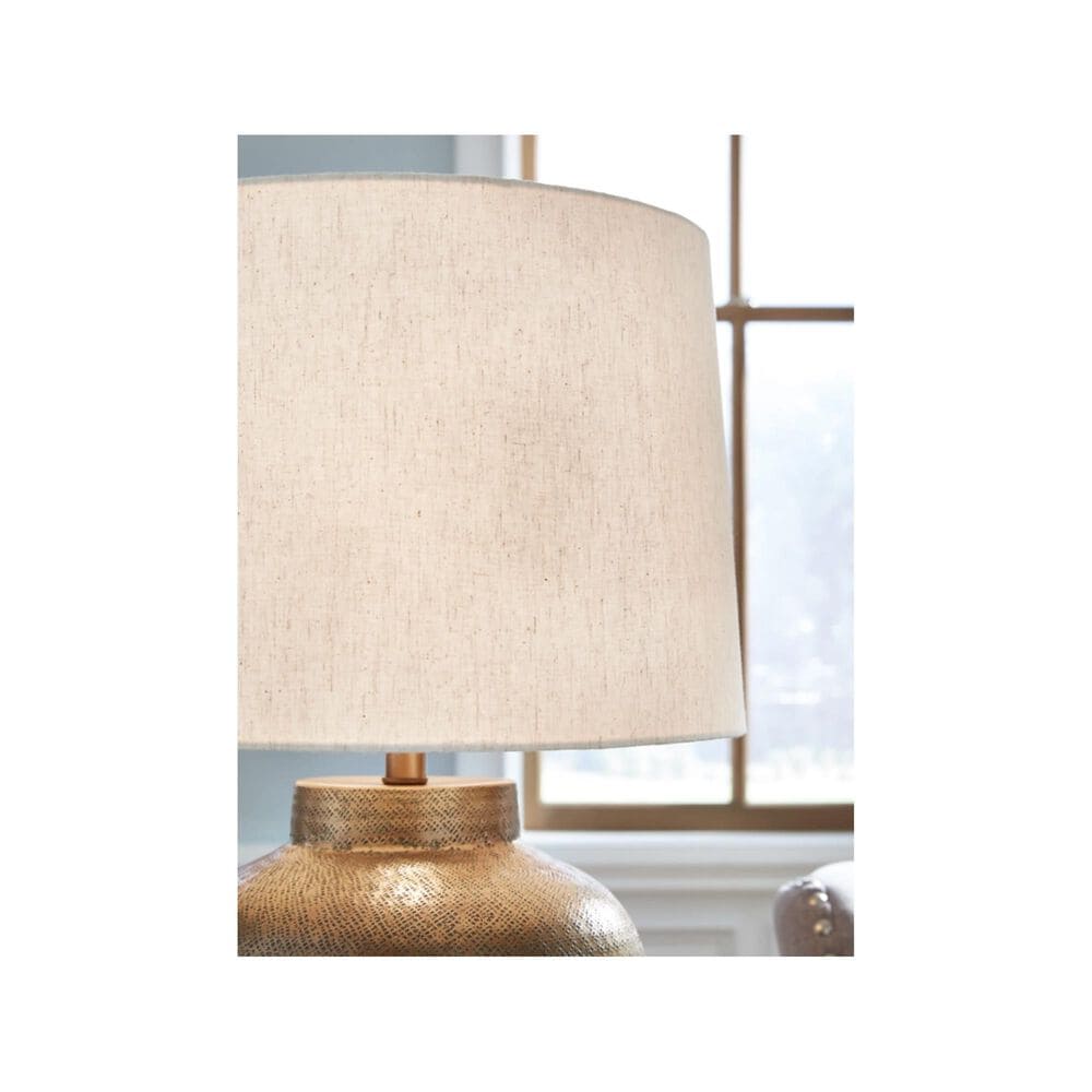 Ashley Madney Metal Table Lamp, , large