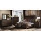 Sasha Lee Grand Teton 5 Piece Queen Bedroom Set in Warm Brown Oak, , large