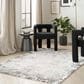 Nourison Desire Grey and Ivory 5"3" x 7"3" Area Rug, , large