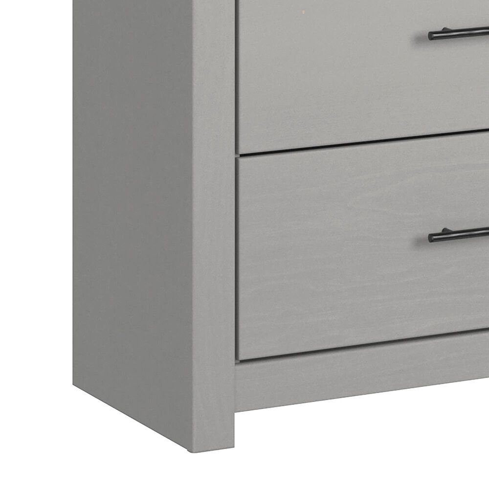 Ashley Cottonburg 6 Drawer Dresser in Light Gray and White, , large