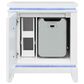 Global Furniture USA Alina 2-Drawer Nightstand with Cooler, LED, Speaker and USB in White, , large
