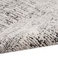 Nourison Irradiant 5"3" x 7"3" Cream and Black Area Rug, , large
