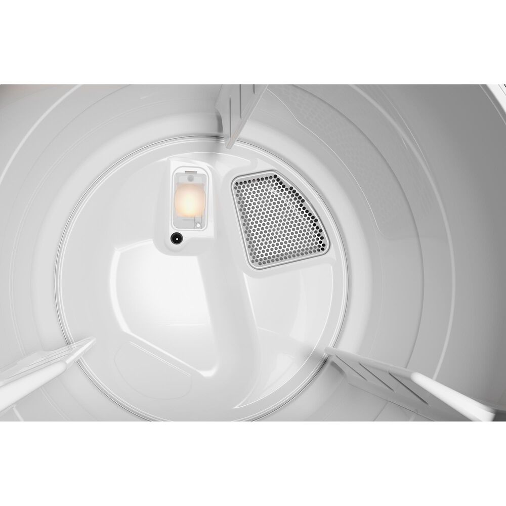 Whirlpool 7.4 Cu. Ft. Top Load Electric Dryer with Steam in White, , large