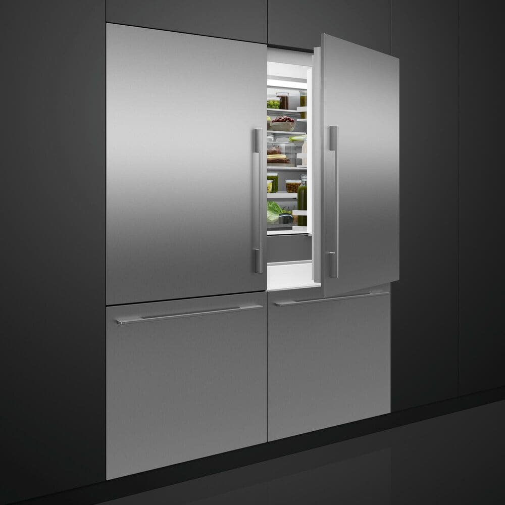 Fisher and Paykel Door Panels for 36" Integrated Refrigerator Freezer in Stainless Steel, , large