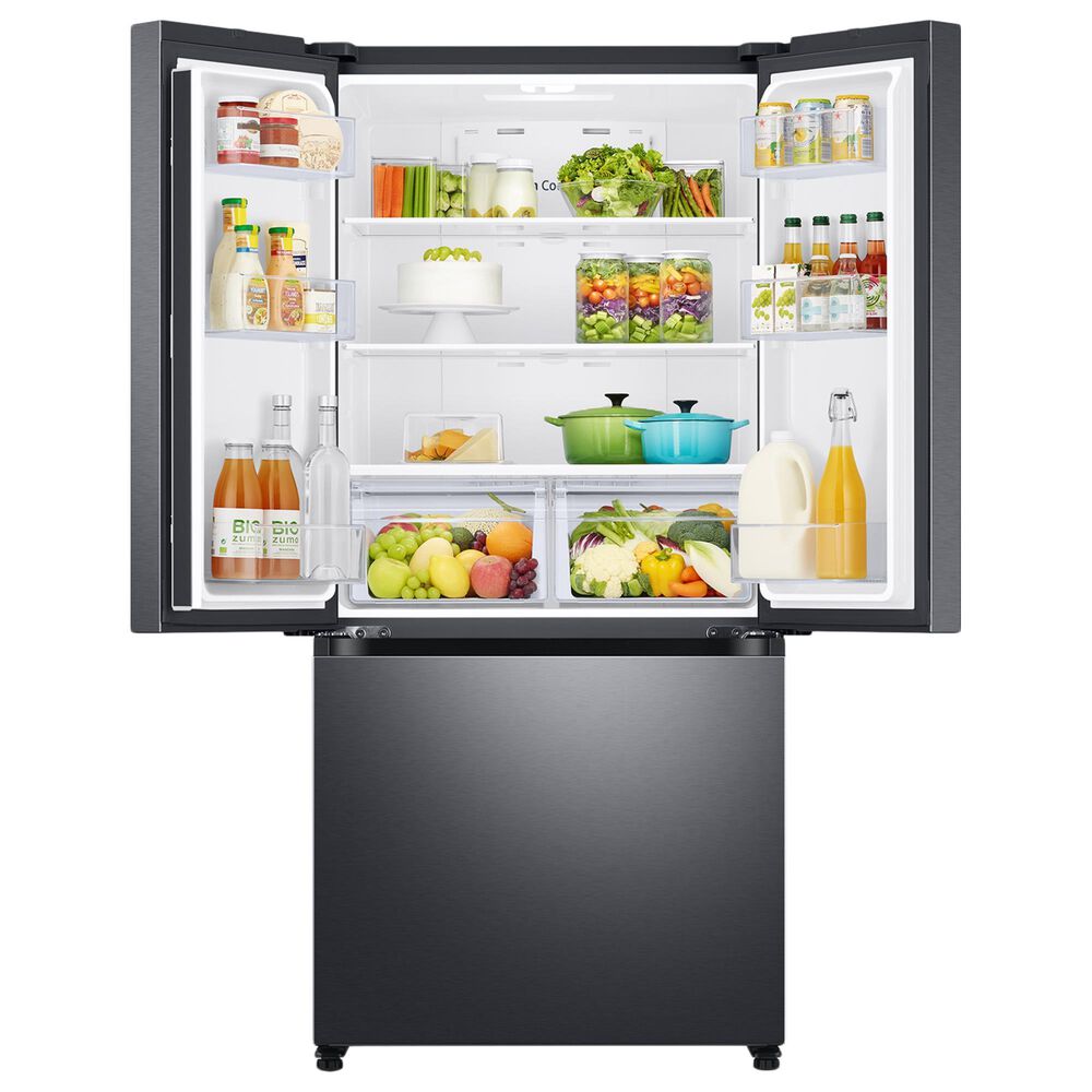 Samsung 17.5 Cu. Ft. French Door Refrigerator in Black Stainless Steel