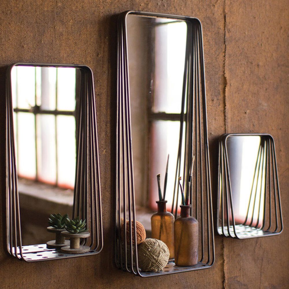 Kalalou Wall Mirror (Set of 3), , large